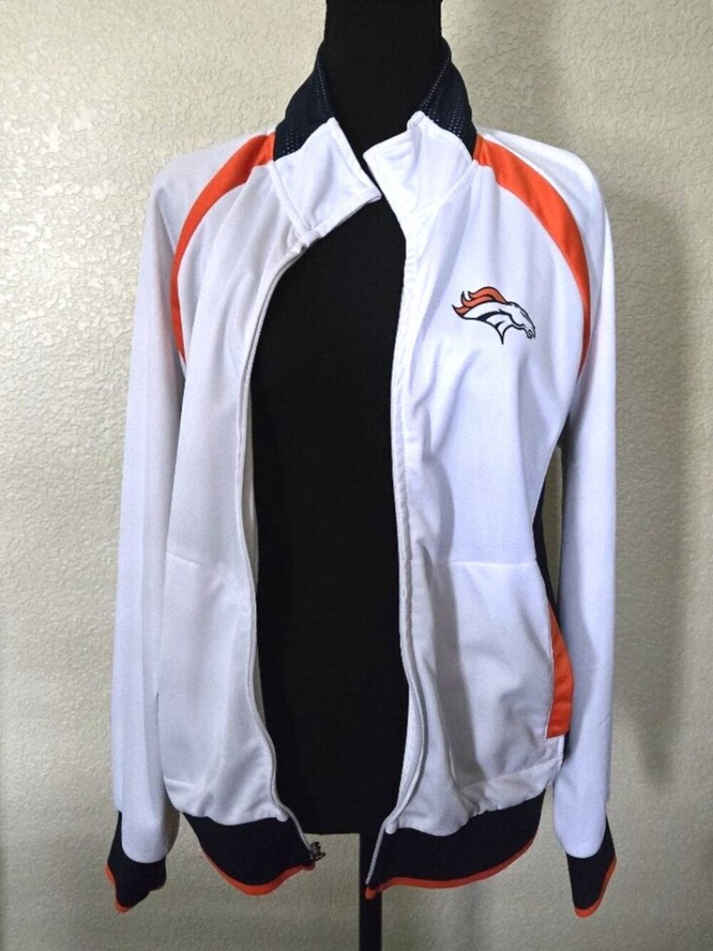 Women's Denver Broncos Track Jacket manufactured by G-III 4Her by Carl Banks